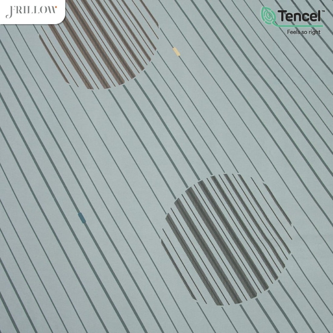 ปลอกผ้านวม 100X90 นิ้ว FRILLOW TENCEL™ 1180TC สี VIRIDESCENT_3
